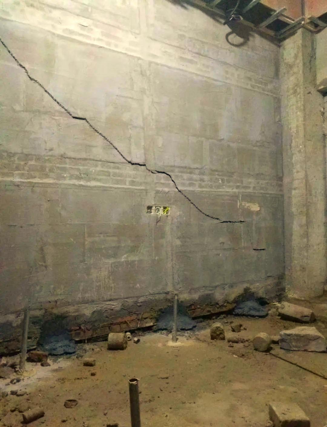 周口淮阳县房屋下沉加固